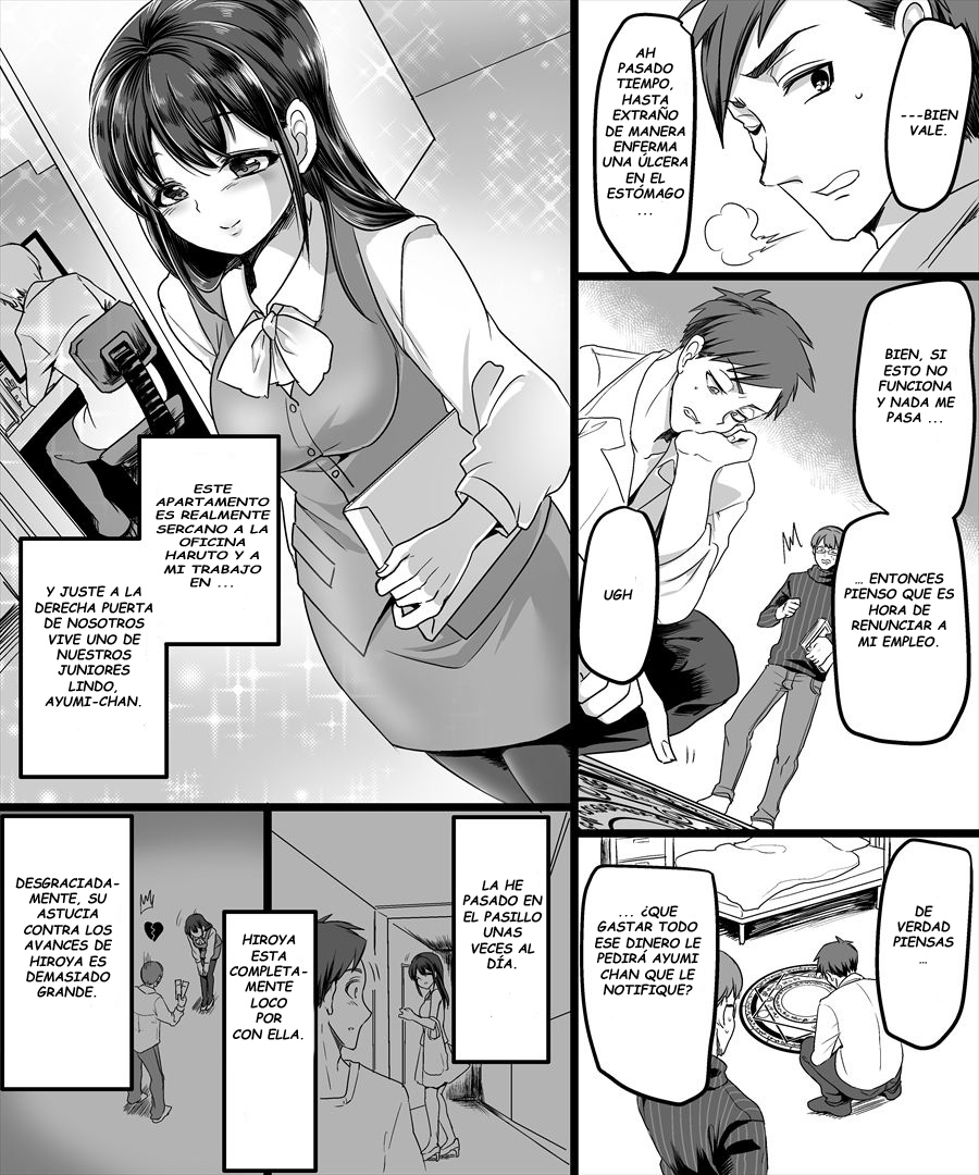 [TSF Mousou Chikusekijo (Minaduki Nanana, Kouji)] Yuutai no Mahoujin ~Anoko ni Hyoui Shite Kanojo to XXX~ [Spanish][GenderBender Scans] Bildnummer 3