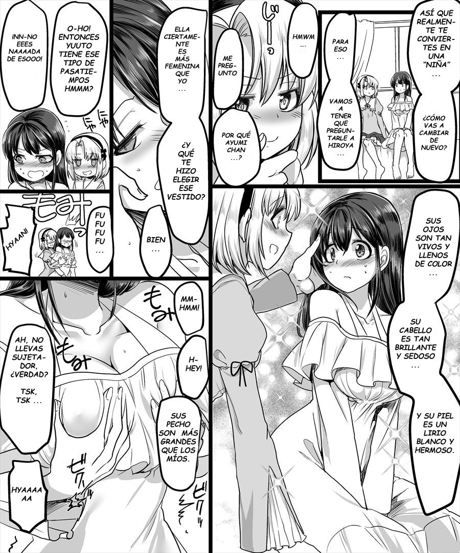 [TSF Mousou Chikusekijo (Minaduki Nanana, Kouji)] Yuutai no Mahoujin ~Anoko ni Hyoui Shite Kanojo to XXX~ [Spanish][GenderBender Scans] Bildnummer 22