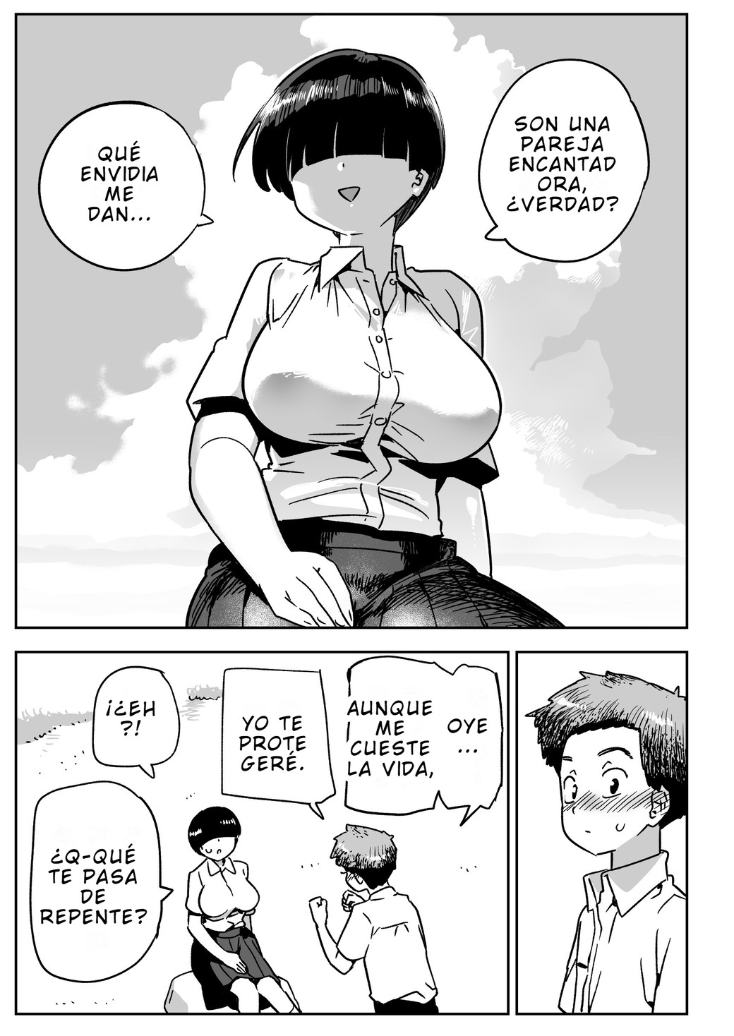 [Toilet Komoru] Mujintou no Ono-san | Ono-san en la isla desierta [Spanish] image number 6