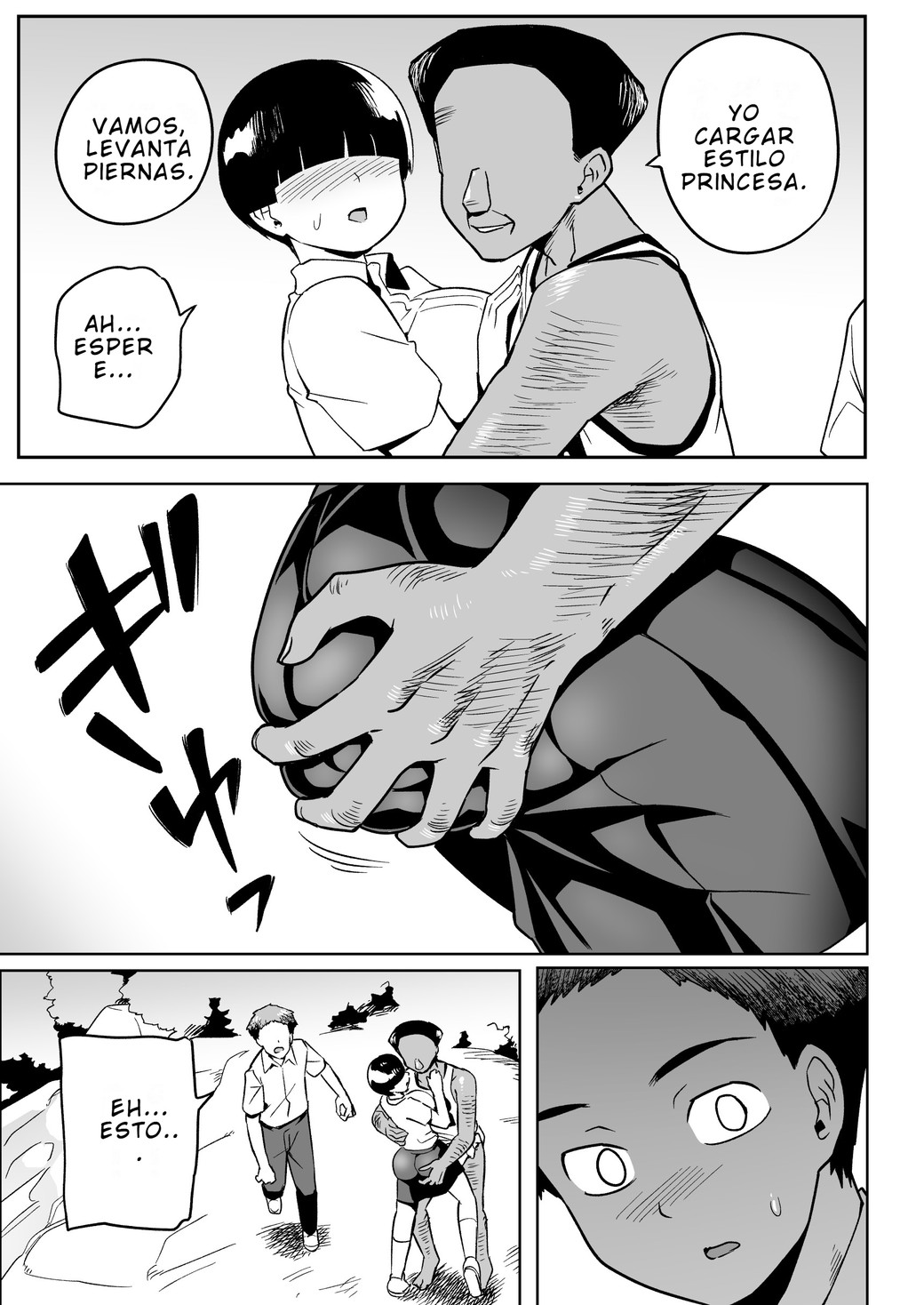 [Toilet Komoru] Mujintou no Ono-san | Ono-san en la isla desierta [Spanish] image number 32