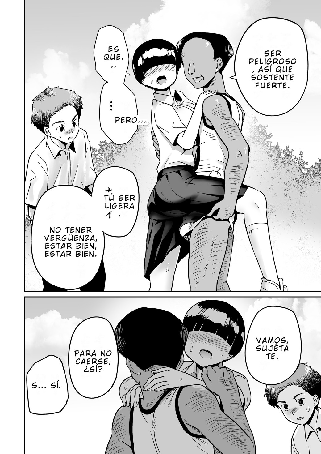 [Toilet Komoru] Mujintou no Ono-san | Ono-san en la isla desierta [Spanish] image number 33