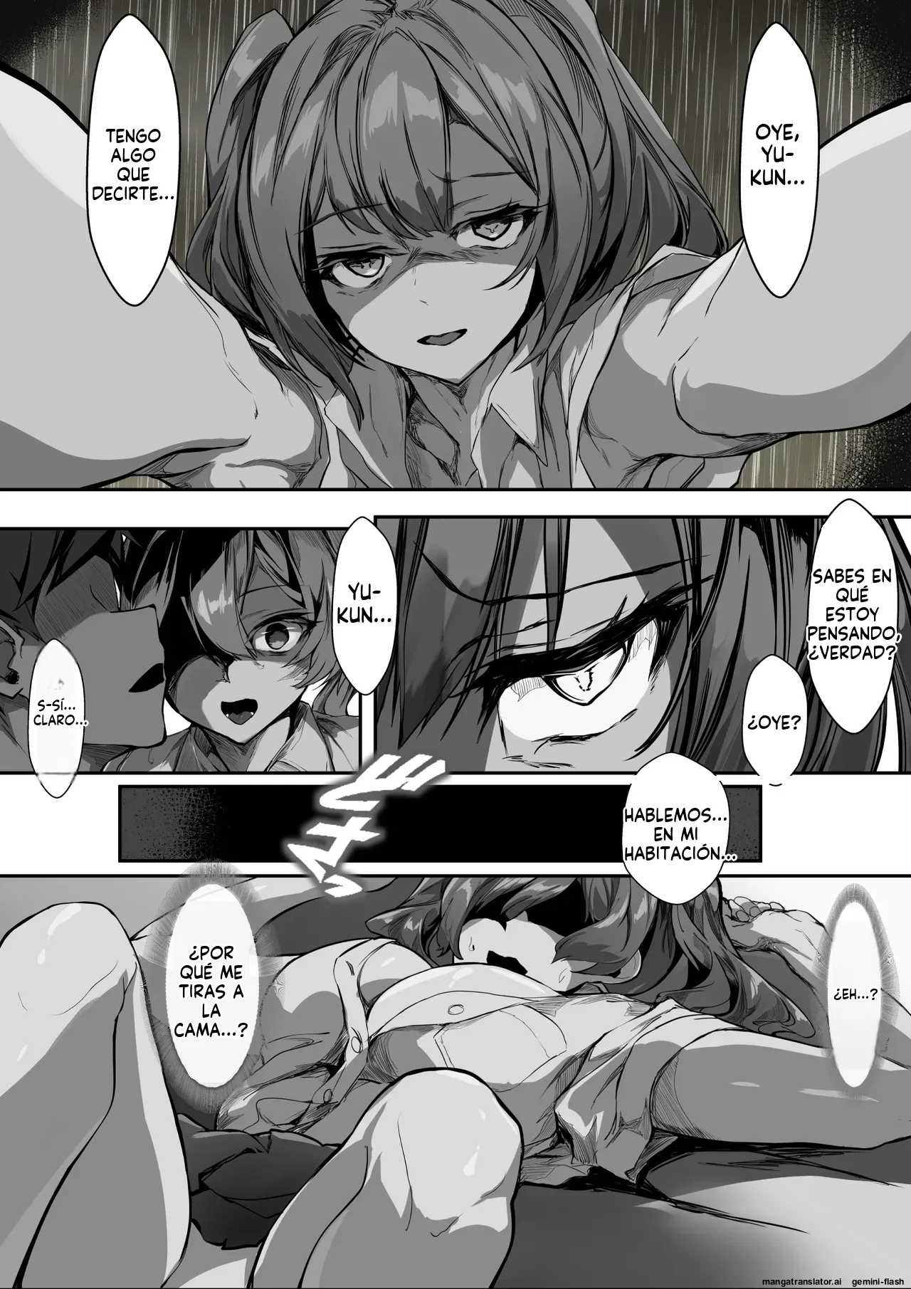 Kyonyuu Mama to Menhera Kanojo o Oyakodon ni Shite Haramaseru Hanashi (Spanish) MTL 图片编号 15