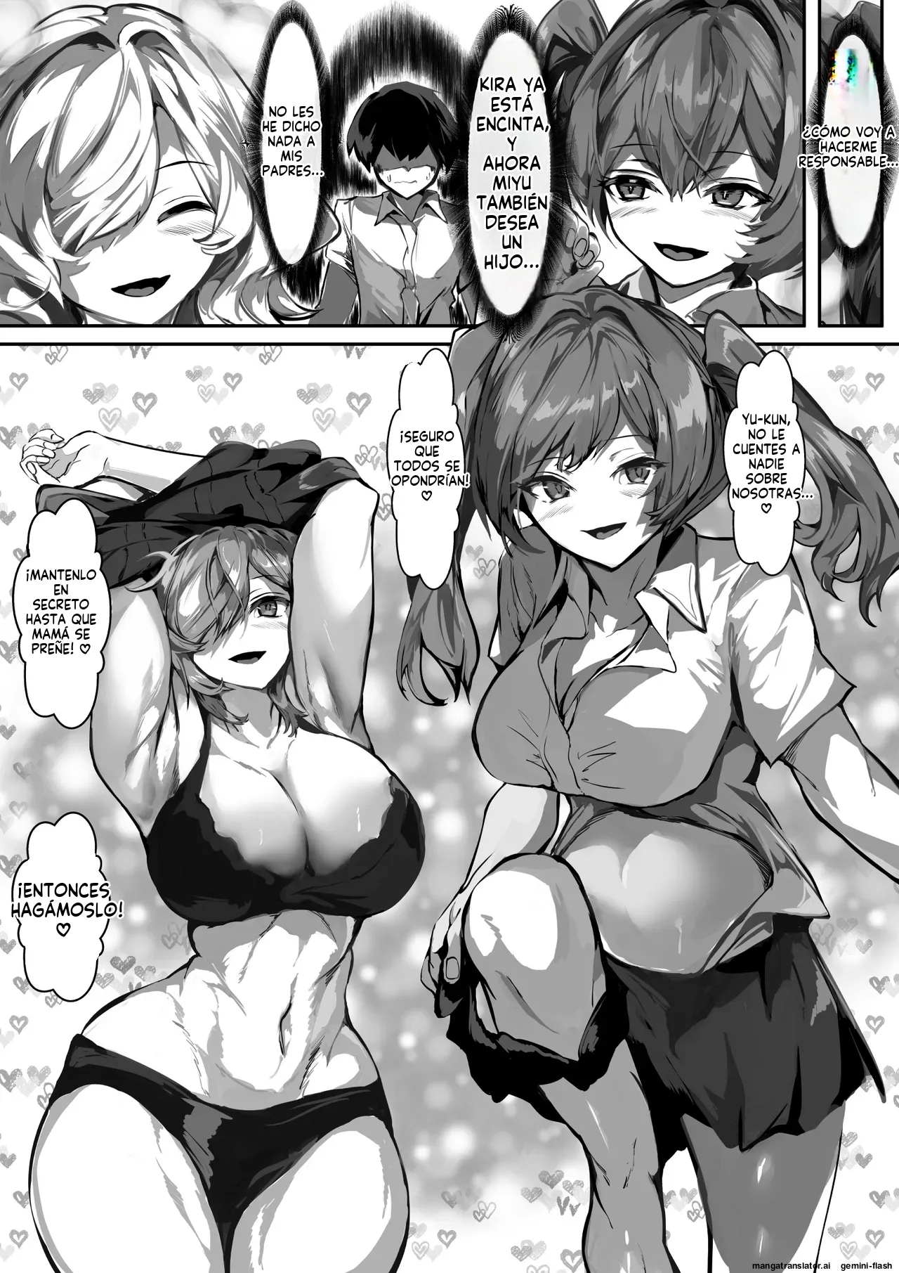 Kyonyuu Mama to Menhera Kanojo o Oyakodonburi ni Shite Harama seru Hanashi tsui (Spanish) MTL 图片编号 23