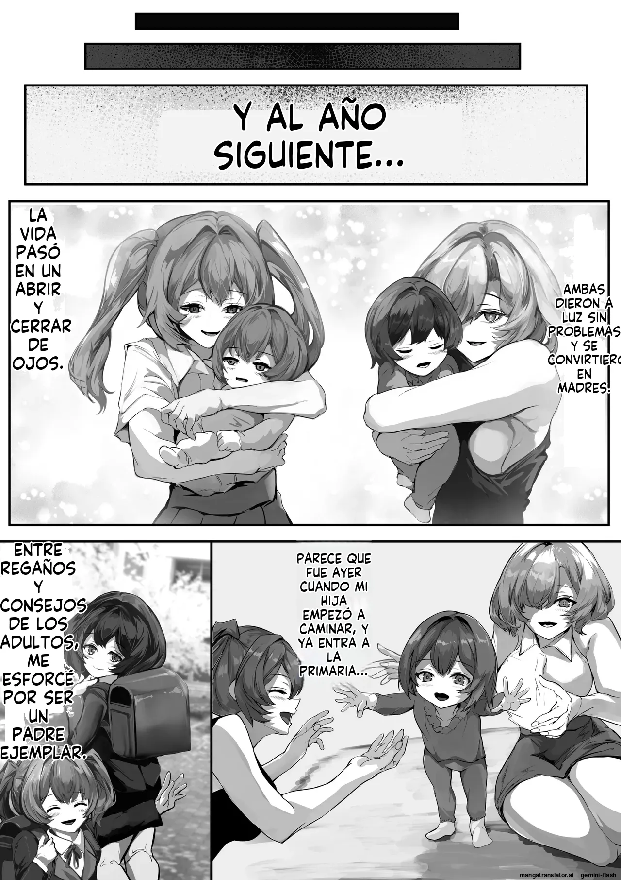 Kyonyuu Mama to Menhera Kanojo o Oyakodonburi ni Shite Harama seru Hanashi tsui (Spanish) MTL 图片编号 42