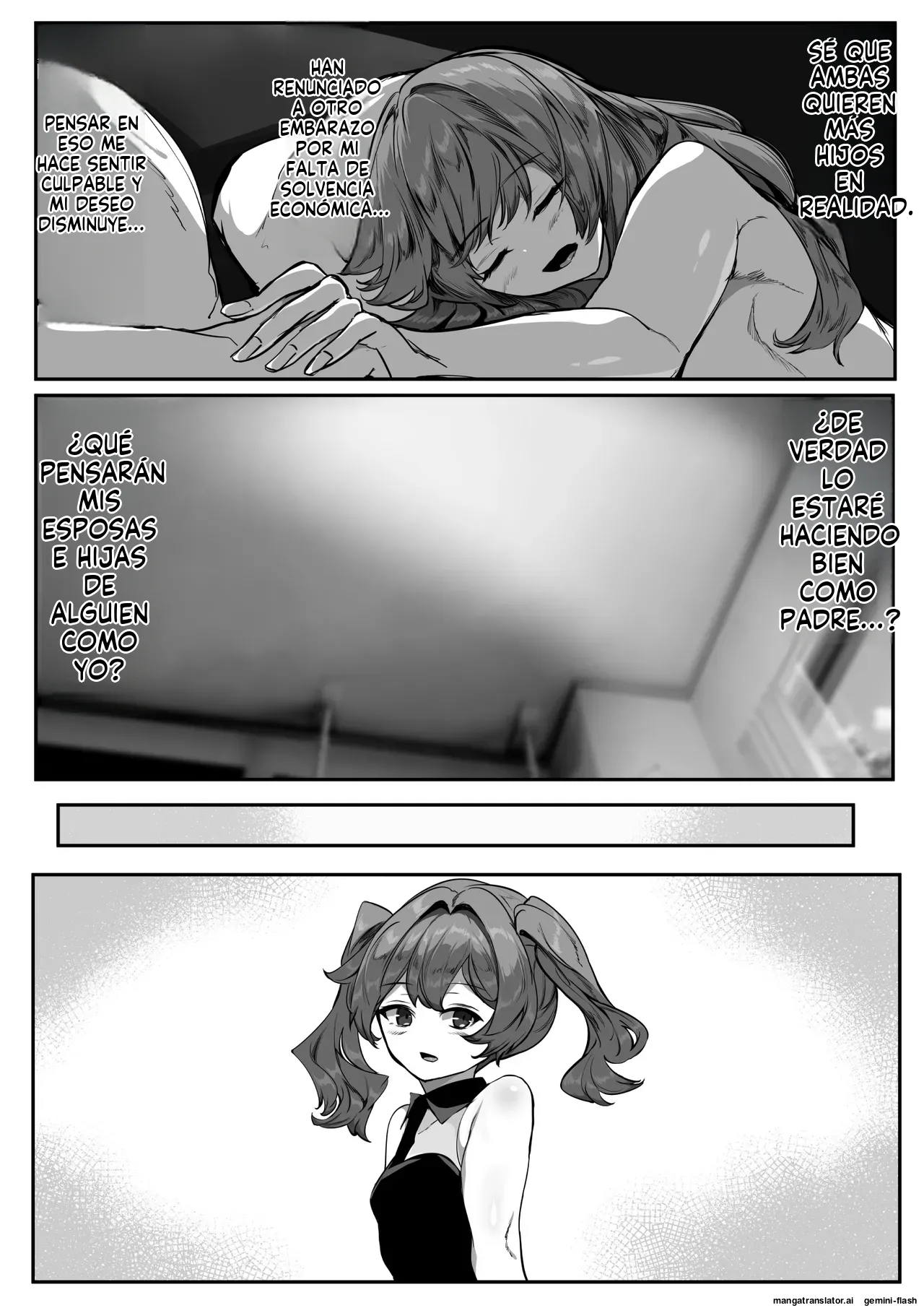 Kyonyuu Mama to Menhera Kanojo o Oyakodonburi ni Shite Harama seru Hanashi tsui (Spanish) MTL 图片编号 48