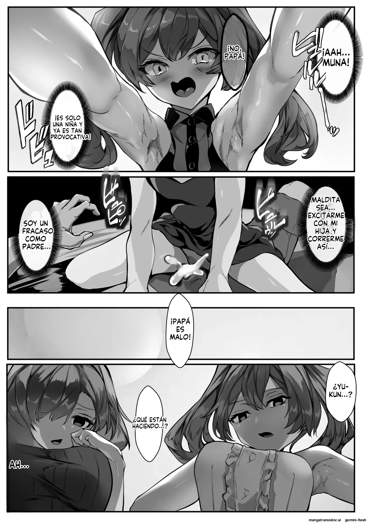 Kyonyuu Mama to Menhera Kanojo o Oyakodonburi ni Shite Harama seru Hanashi tsui (Spanish) MTL 图片编号 54