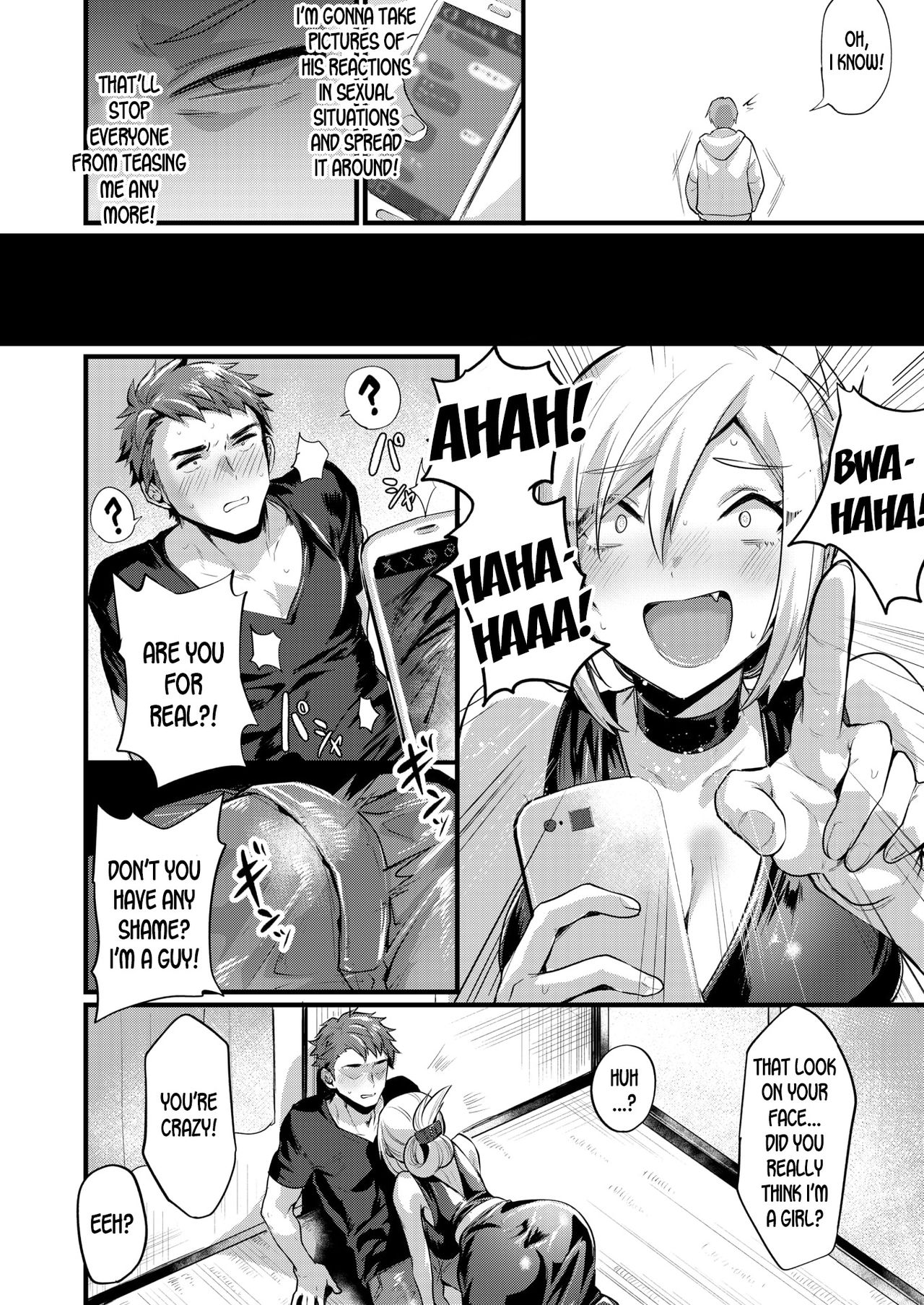 [Echigoya Takeru] Tsuyogattatte TSkko | The Genderbent Guy Who Acts Tough [English] [desudesu] 画像番号 4