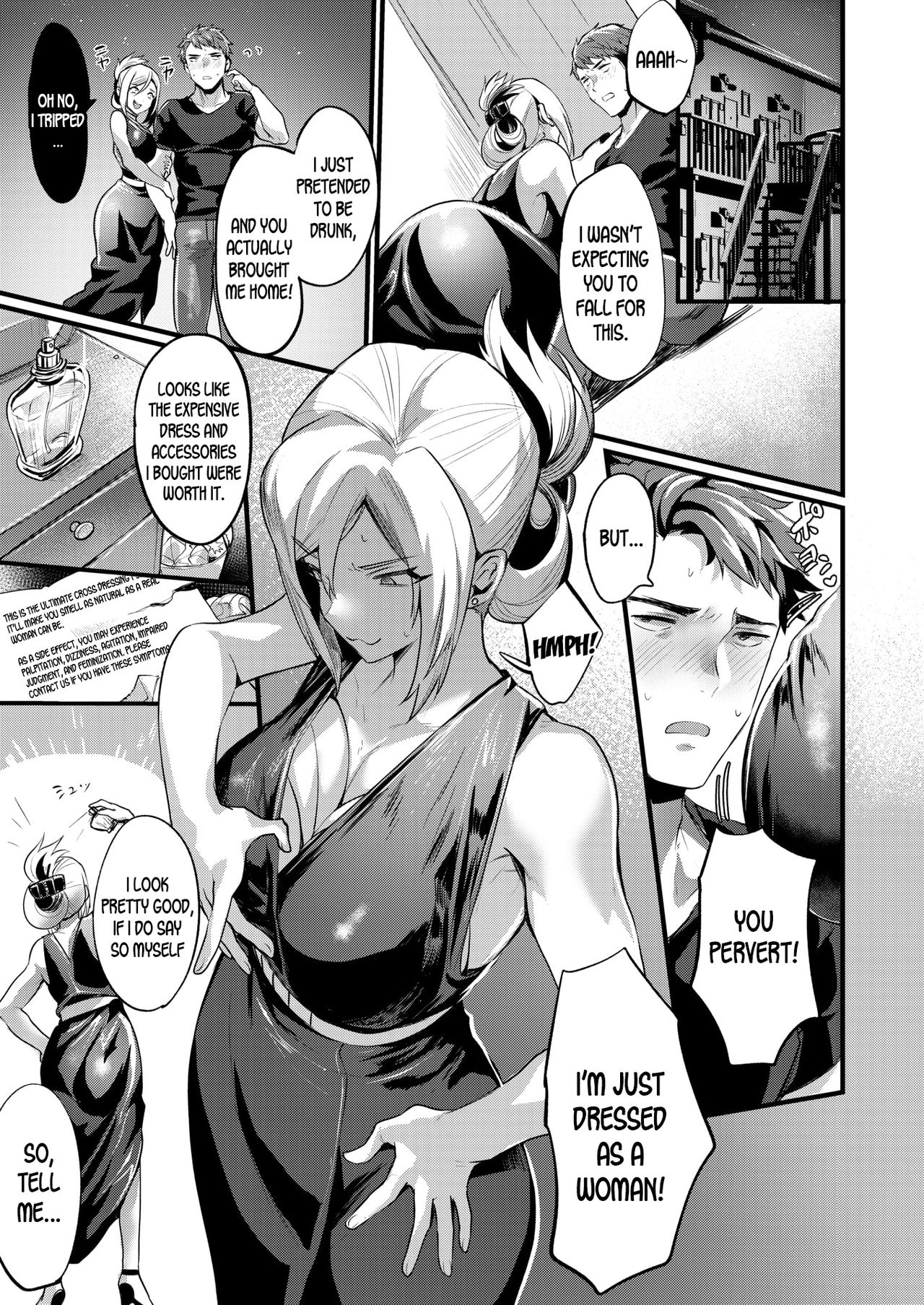 [Echigoya Takeru] Tsuyogattatte TSkko | The Genderbent Guy Who Acts Tough [English] [desudesu] 画像番号 5