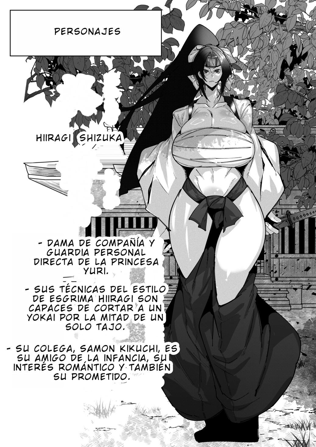 [Circle 1 Gou (Mr.way)]  Butaoni to Onna Samurai  | El Orco y la Mujer Samurái  [Spanish] 图片编号 2