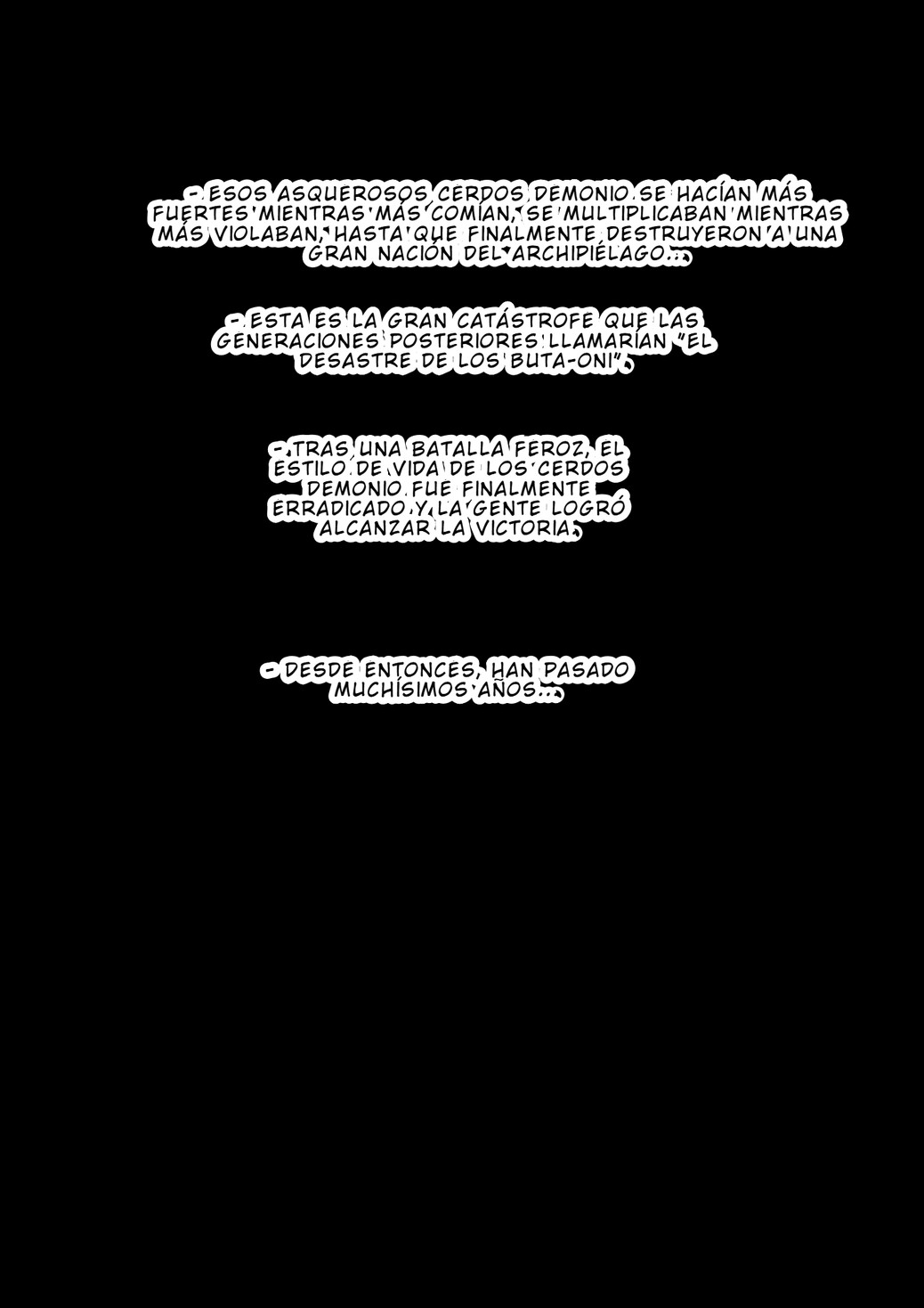 [Circle 1 Gou (Mr.way)]  Butaoni to Onna Samurai  | El Orco y la Mujer Samurái  [Spanish] 图片编号 5