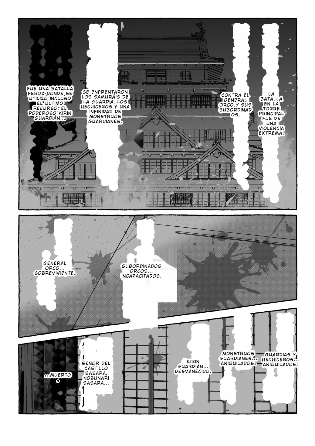 [Circle 1 Gou (Mr.way)]  Butaoni to Onna Samurai  | El Orco y la Mujer Samurái  [Spanish] 图片编号 51