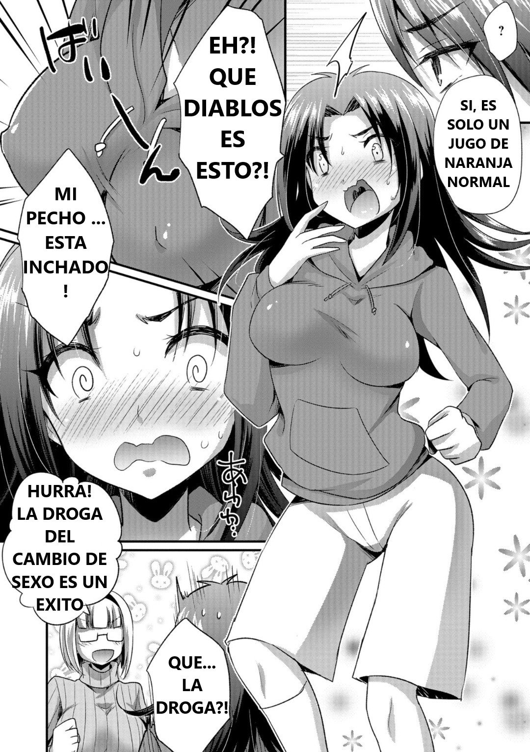 [Kaitou Yuuhi] Kawaii Watashi no Jikkentai | My Cute Lab Rat (WEB Ban Mesuiki!! Nyotaika Yuugi) [Spanish] [GenderBender Scans] image number 4