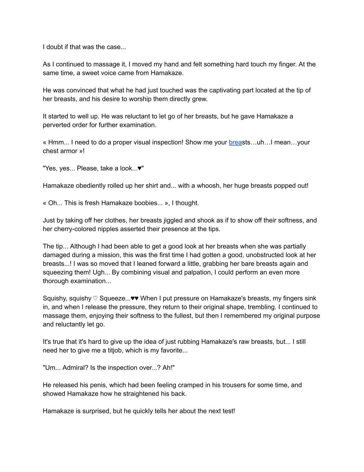 [Eriaryuu (H Miyata, Belko)] Kuchiku-kan Kyoubu Soukou Kensa (Kantai Collection -KanColle-) [English] [Digital] 图片编号 10