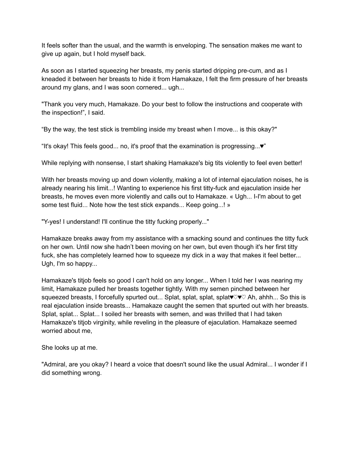 [Eriaryuu (H Miyata, Belko)] Kuchiku-kan Kyoubu Soukou Kensa (Kantai Collection -KanColle-) [English] [Digital] 图片编号 14