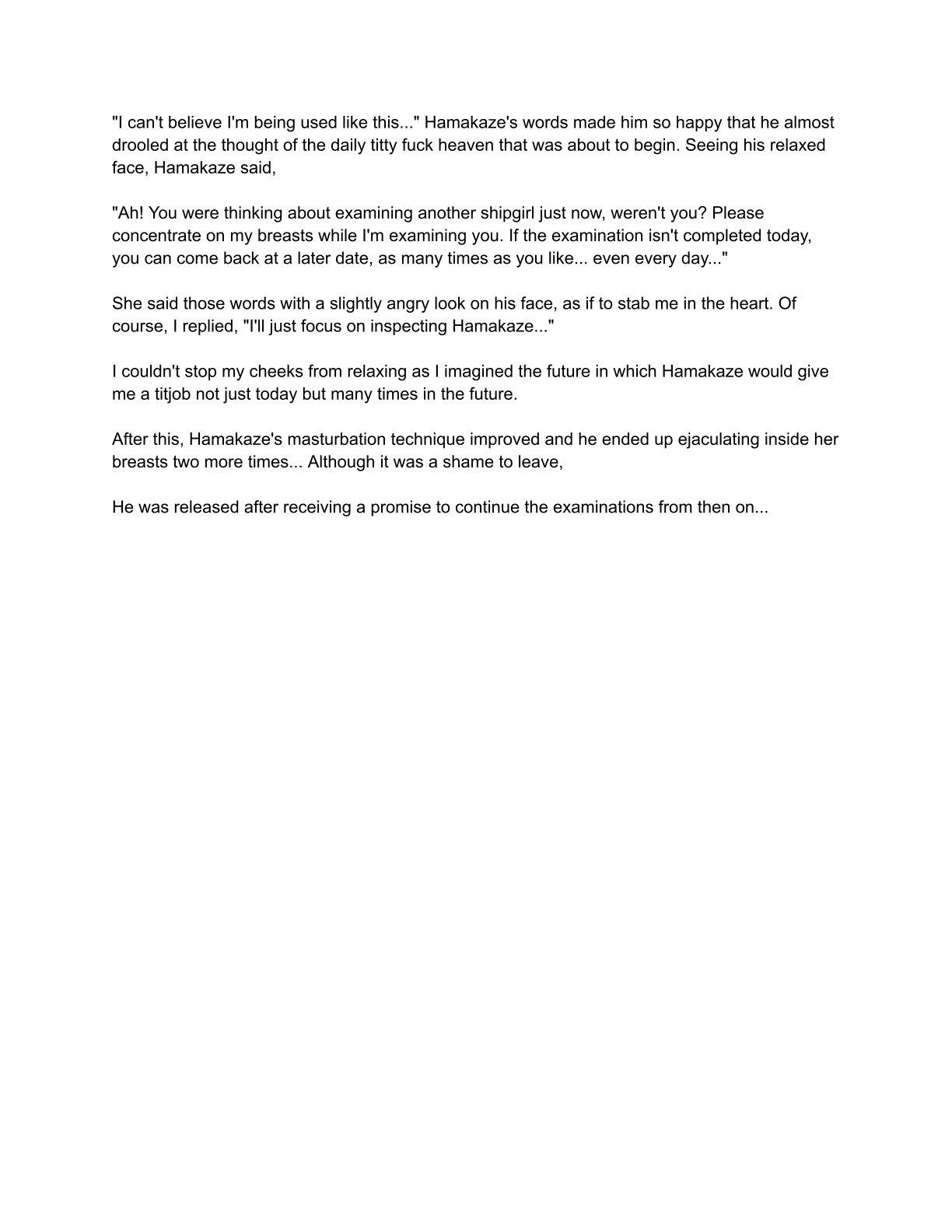 [Eriaryuu (H Miyata, Belko)] Kuchiku-kan Kyoubu Soukou Kensa (Kantai Collection -KanColle-) [English] [Digital] 图片编号 22