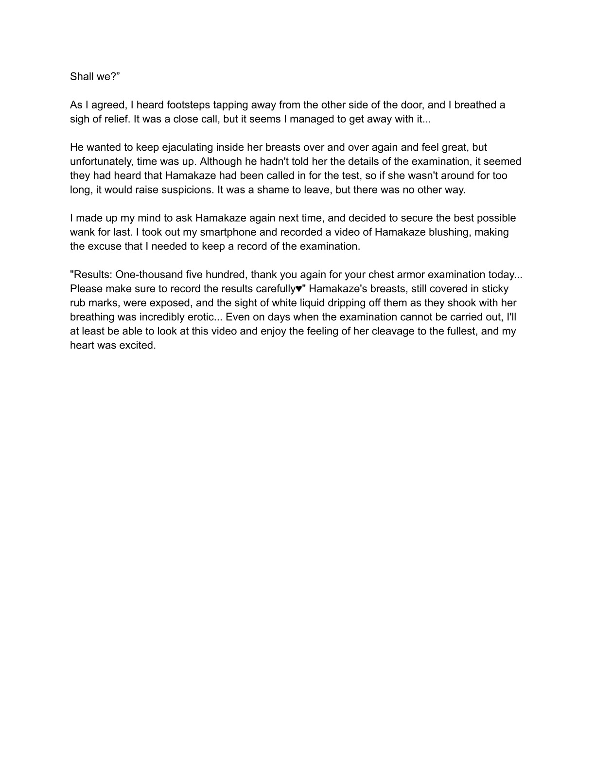 [Eriaryuu (H Miyata, Belko)] Kuchiku-kan Kyoubu Soukou Kensa (Kantai Collection -KanColle-) [English] [Digital] 图片编号 35