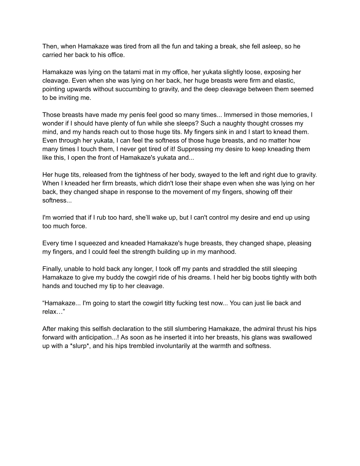 [Eriaryuu (H Miyata, Belko)] Kuchiku-kan Kyoubu Soukou Kensa (Kantai Collection -KanColle-) [English] [Digital] 图片编号 38