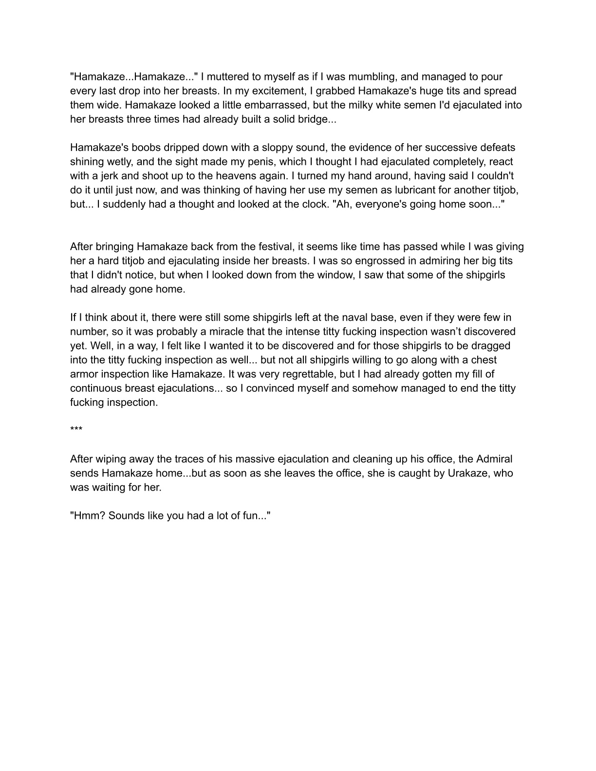 [Eriaryuu (H Miyata, Belko)] Kuchiku-kan Kyoubu Soukou Kensa (Kantai Collection -KanColle-) [English] [Digital] 图片编号 47