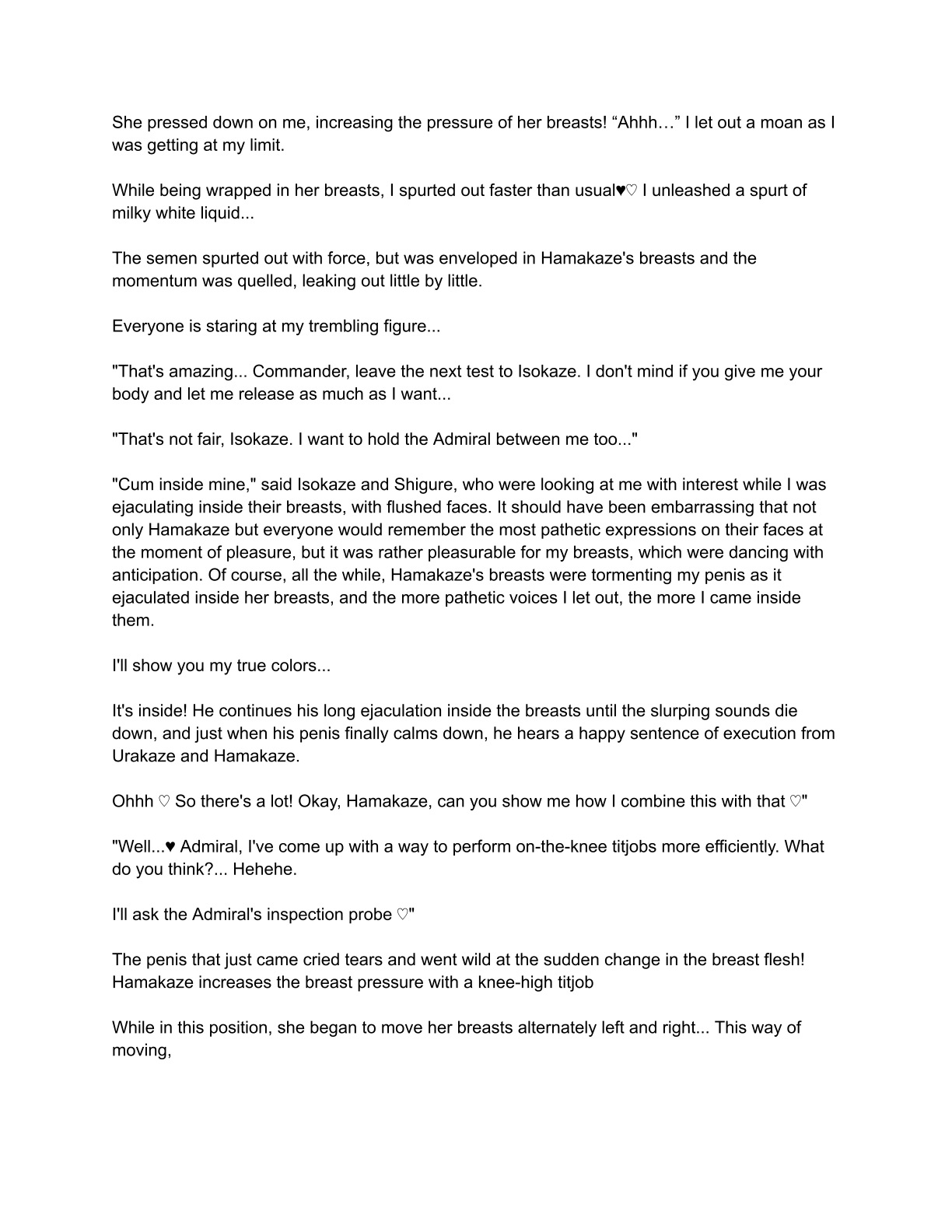 [Eriaryuu (H Miyata, Belko)] Kuchiku-kan Kyoubu Soukou Kensa (Kantai Collection -KanColle-) [English] [Digital] 图片编号 64