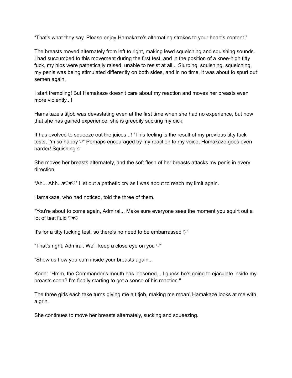 [Eriaryuu (H Miyata, Belko)] Kuchiku-kan Kyoubu Soukou Kensa (Kantai Collection -KanColle-) [English] [Digital] 图片编号 67