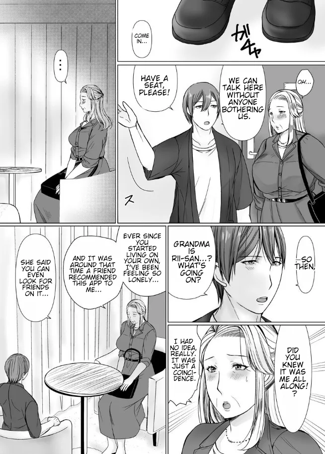 [popotto denki ichigouten] The story of how I met my Grandma on a Dating app. [Waterkujo] image number 12