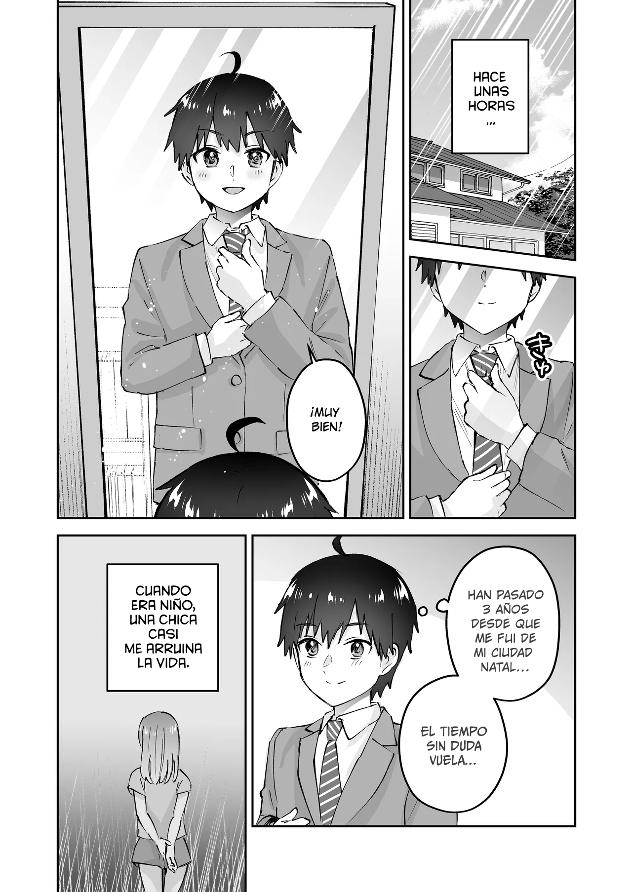 [Hanamaru Suke-san (Nuki Uron)] Jimoto no Dekai Gal [Spanish] [Decensored] numero di immagine  4