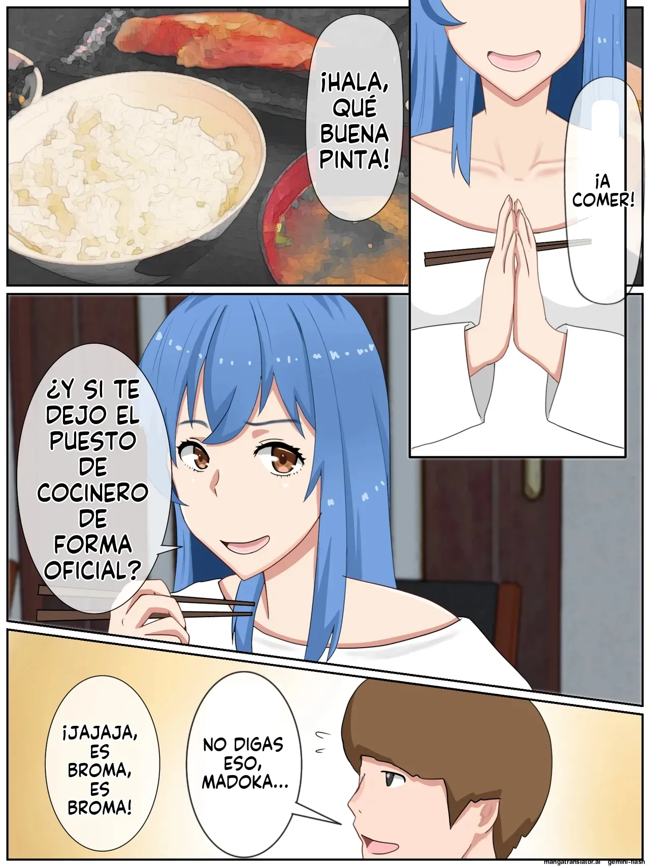 Uchi no Tsuma wa Jitaku Fuuzokujou (Spanish) MTL 图片编号 2