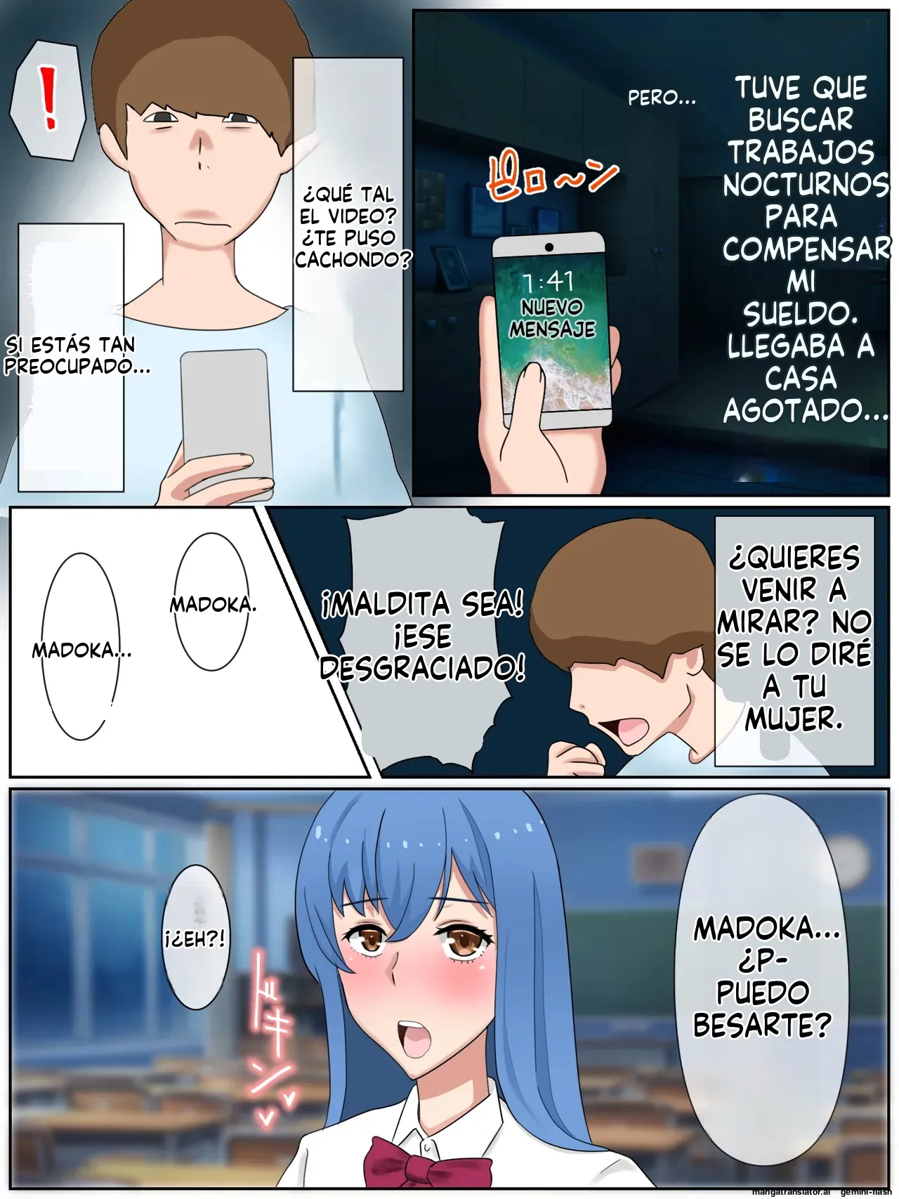 Uchi no Tsuma wa Jitaku Fuuzokujou (Spanish) MTL 图片编号 21