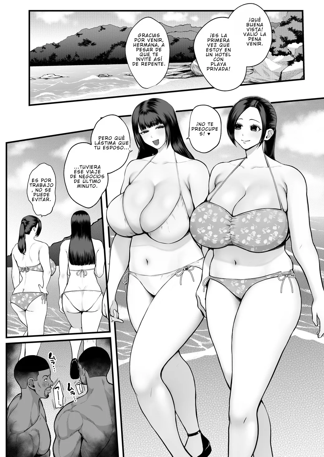 [Sakura Shiina] 30-dai Shimai Kokujin Rape de NTR & Shojo Soushitsu |  NTR y pérdida de la virginidad por violación de negros [Spanish] 图片编号 2