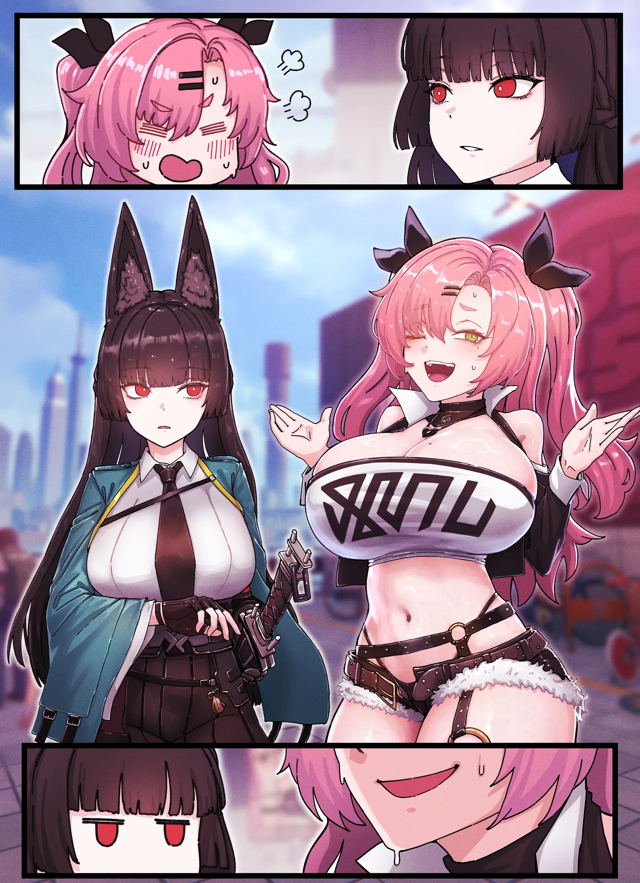 [horori] Z.Z.Z Gravure #4: NICOLE & MIYABI (Zenless Zone Zero) [English] 图片编号 22