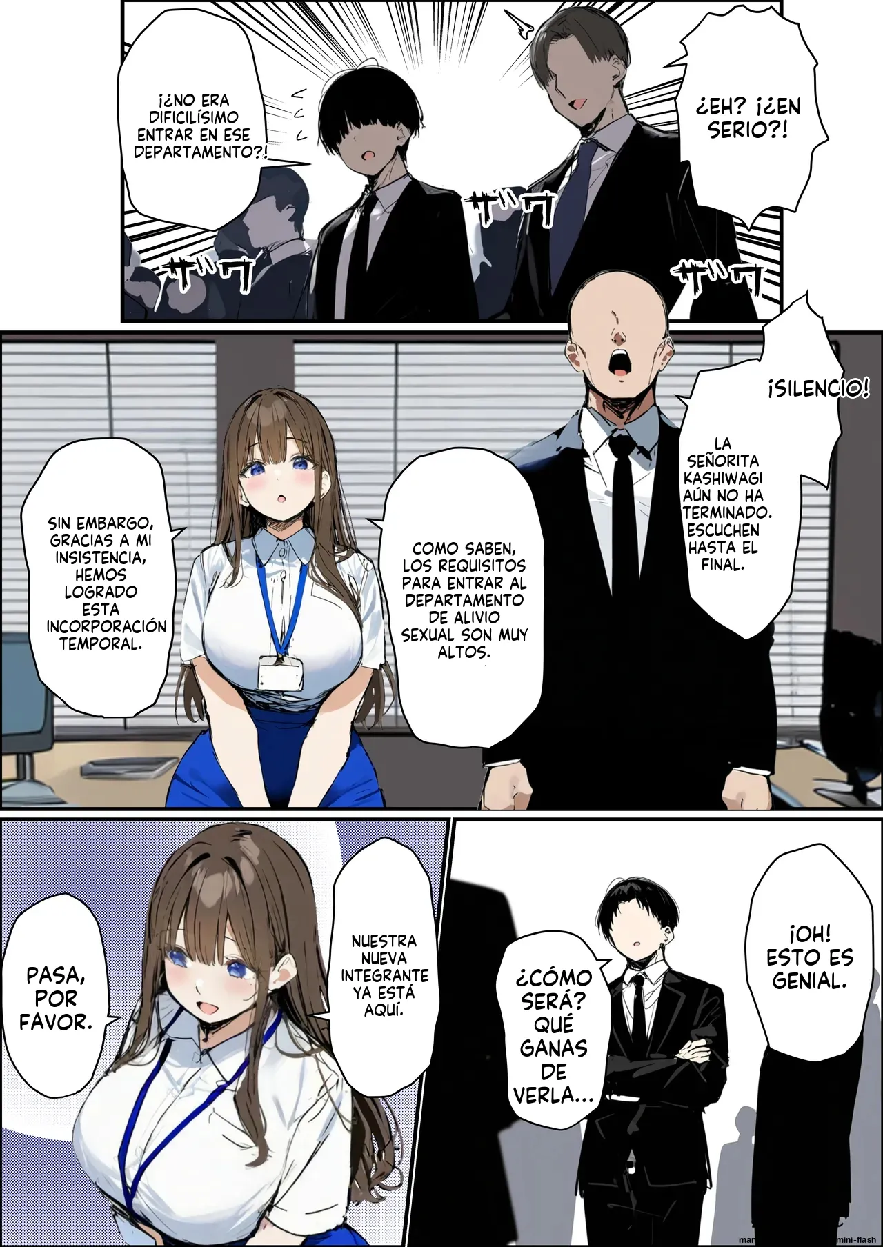 Shinsotsu-chan x Kashiwagi-san ~Seishori-ka e Netorase Shukkou -  たまごやき (Spanish) MTL image number 3