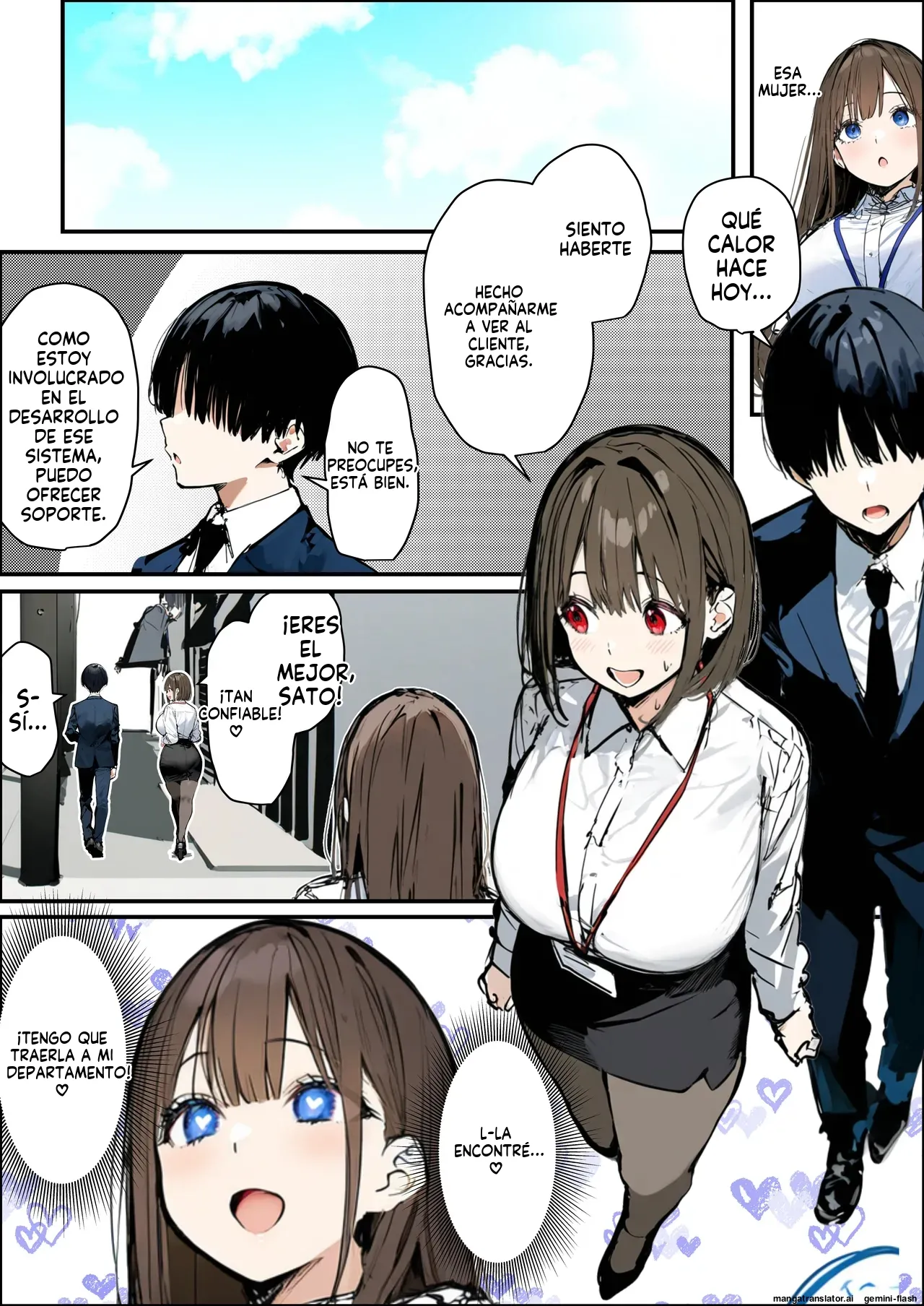 Shinsotsu-chan x Kashiwagi-san ~Seishori-ka e Netorase Shukkou -  たまごやき (Spanish) MTL image number 6