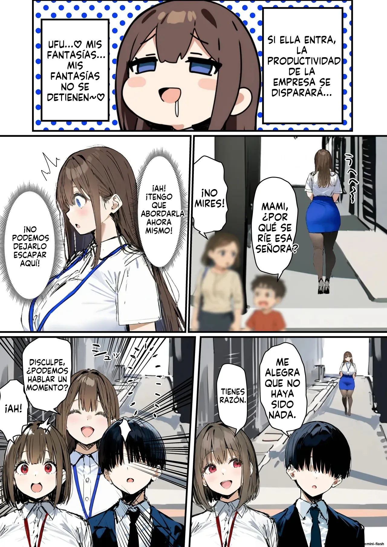 Shinsotsu-chan x Kashiwagi-san ~Seishori-ka e Netorase Shukkou -  たまごやき (Spanish) MTL image number 8