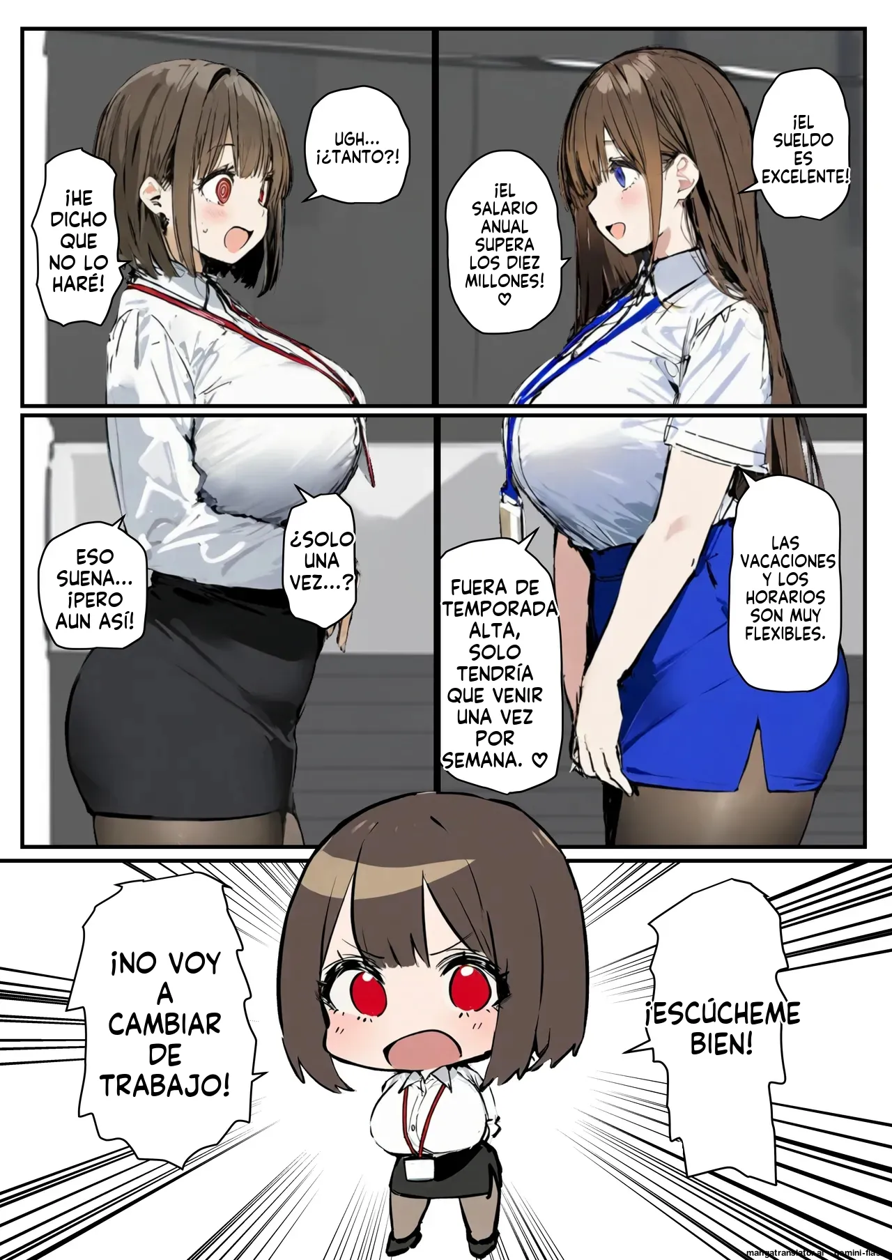 Shinsotsu-chan x Kashiwagi-san ~Seishori-ka e Netorase Shukkou -  たまごやき (Spanish) MTL image number 10