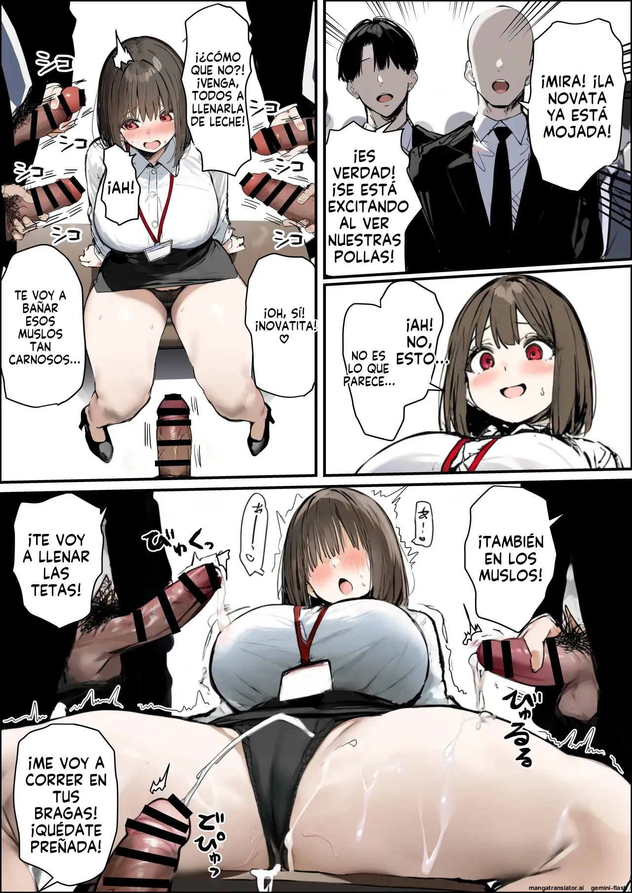 Shinsotsu-chan x Kashiwagi-san ~Seishori-ka e Netorase Shukkou -  たまごやき (Spanish) MTL image number 22