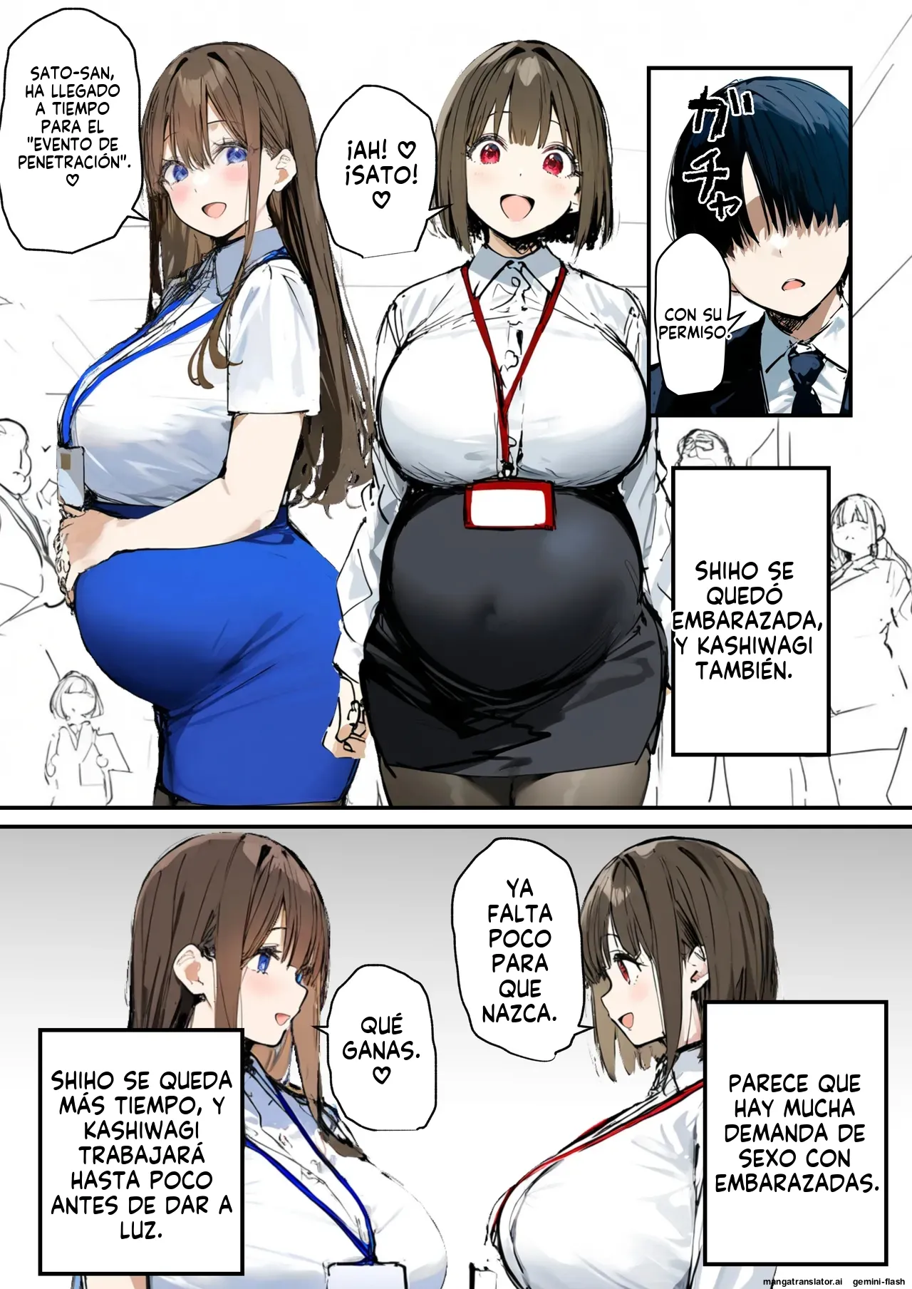 Shinsotsu-chan x Kashiwagi-san ~Seishori-ka e Netorase Shukkou -  たまごやき (Spanish) MTL image number 97