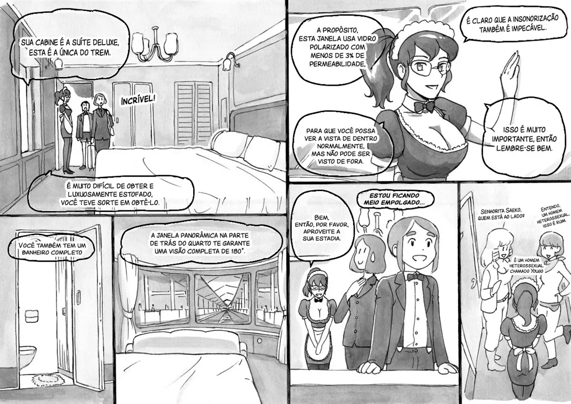 [pink-noise (Mizuiro Megane)] Mama-sho Time Dream Express | Expresso dos Sonhos da Mamãe [Portuguese-BR] 图片编号 7