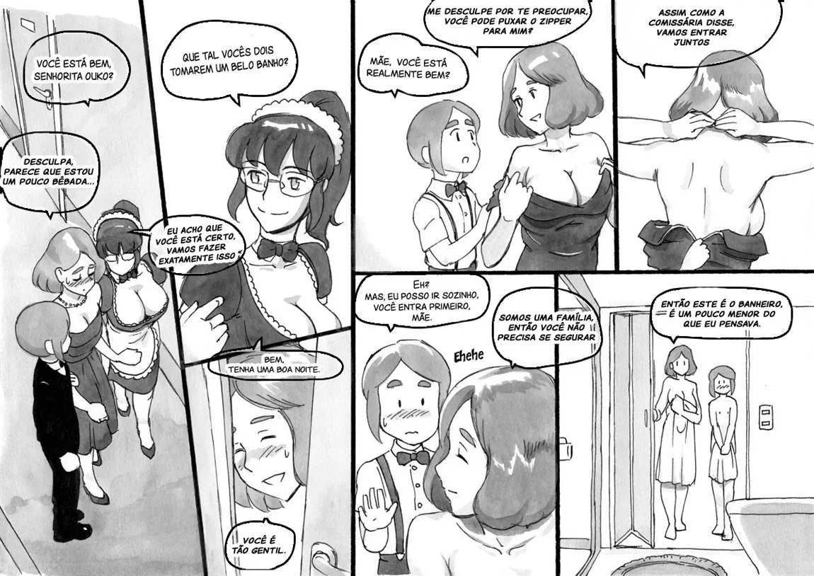 [pink-noise (Mizuiro Megane)] Mama-sho Time Dream Express | Expresso dos Sonhos da Mamãe [Portuguese-BR] 图片编号 13