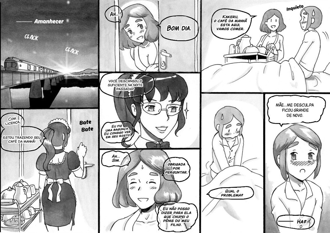 [pink-noise (Mizuiro Megane)] Mama-sho Time Dream Express | Expresso dos Sonhos da Mamãe [Portuguese-BR] 图片编号 20