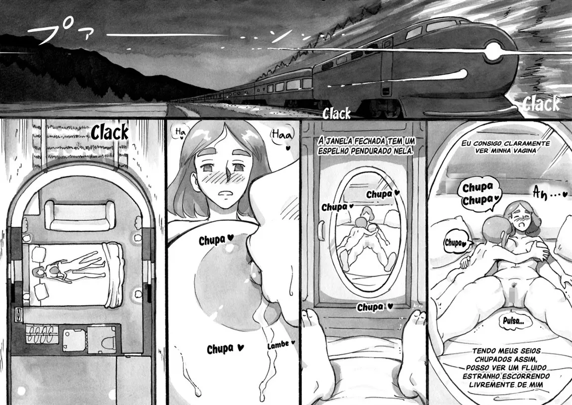 [pink-noise (Mizuiro Megane)] Mama-sho Time Dream Express | Expresso dos Sonhos da Mamãe [Portuguese-BR] 图片编号 27