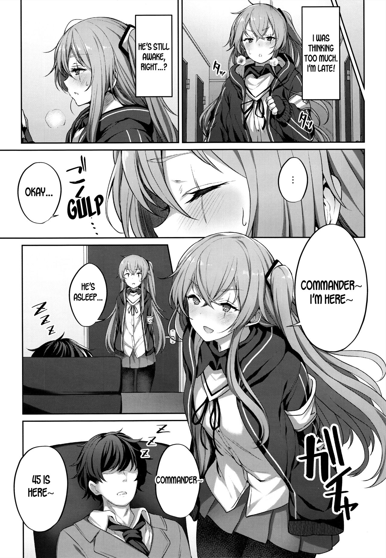 (C96) [Horumon Curry (Tobimura)] Shikikan no Sei dakara (Girls' Frontline) [English] [desudesu] image number 7