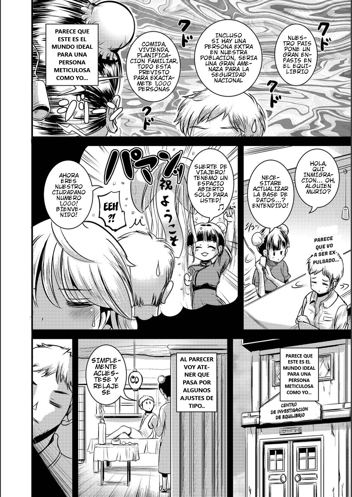 [Marneko] Kinkou no Kuni | The Balanced Country (WEB Ban Mesuiki!! Nyotaika Yuugi Vol.02)  [Spanish][GenderBender Scans] image number 2