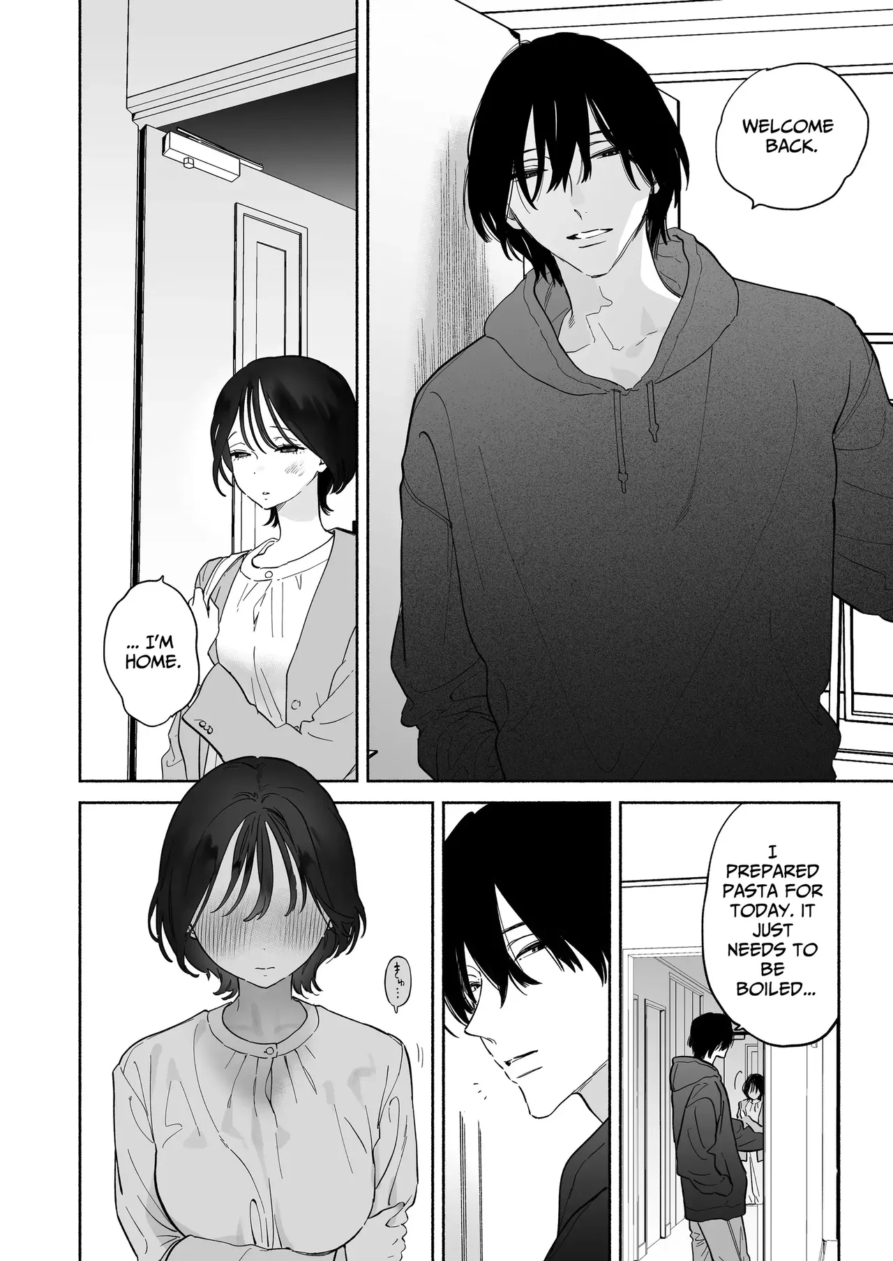 [THE Waidan (Yuzuha)] Kaisha de majimena Shizuno-san wa ie de otoko o katterurashii | Seems The Serious Office Worker Shizuno Keeps A Pet Guy At Home [English] [Chocolate] [Digital] 图片编号 12