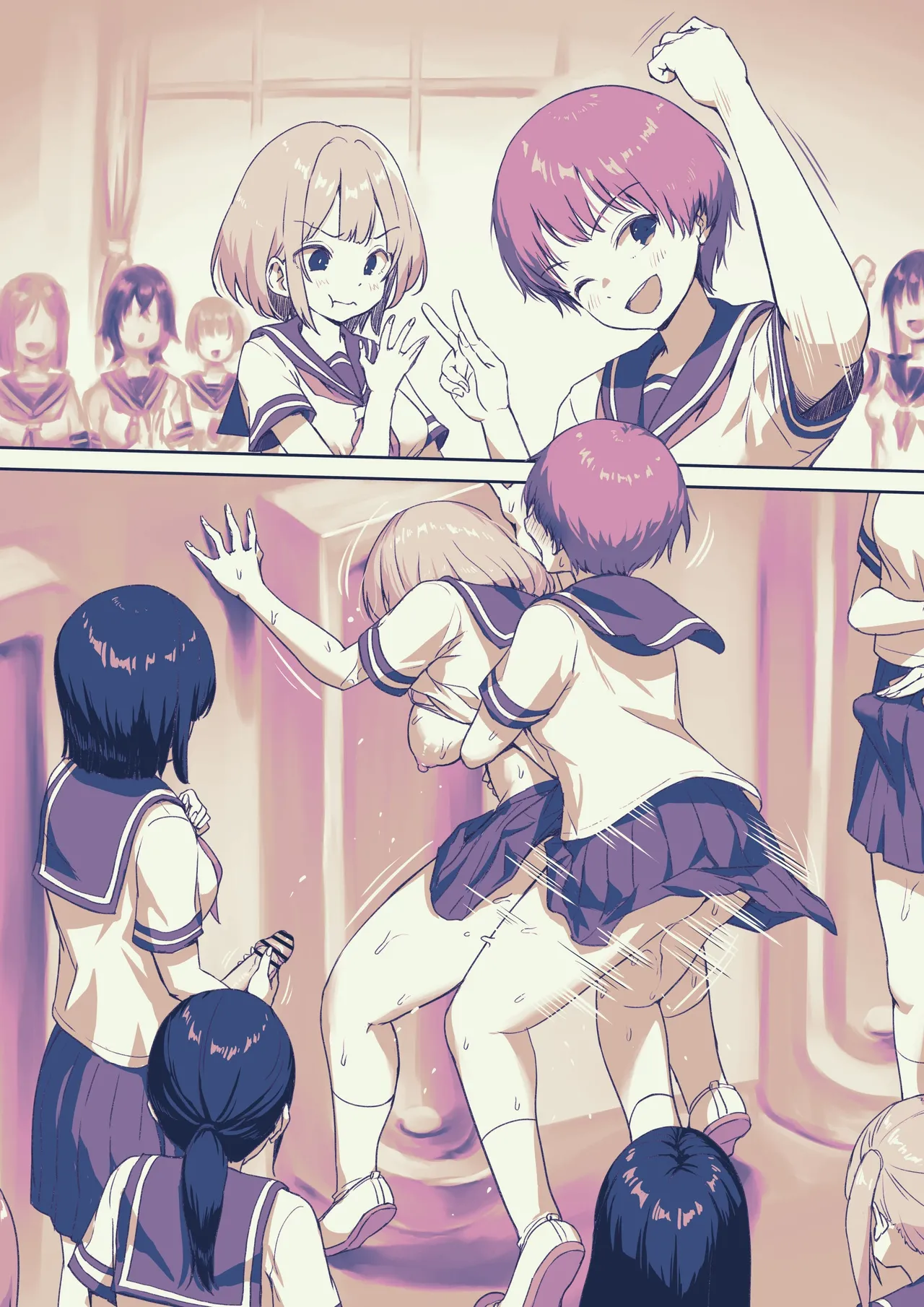 [Michinoku] Kango-kei no Onnanoko no Kadai o Tetsudatte Ageta Kai[中国翻译][战舰世界海猴个人汉化] 3eme image