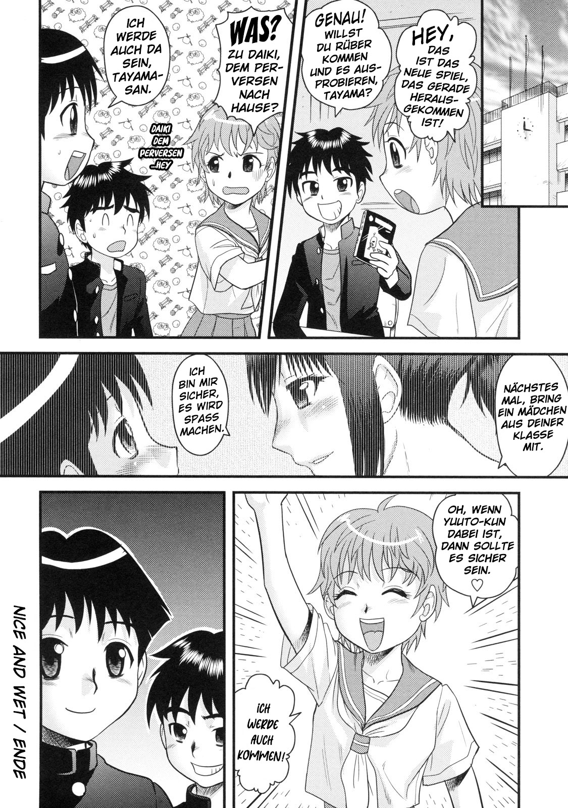 [Gotoh Juan] Nurunuru | Nice and Wet (Doutei Hakusho) [German] [H-Senpai] [Decensored] image number 20