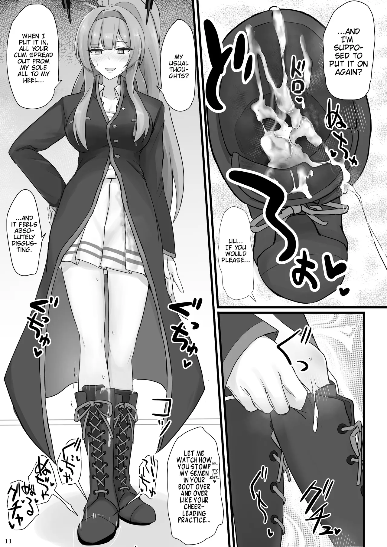 [Hakuginmokusei (Poshi)] Utaha de Shiko Seikatsu | My Life Fapping to Utaha (Blue Archive) [English] [Thighs] [Digital] 10eme image