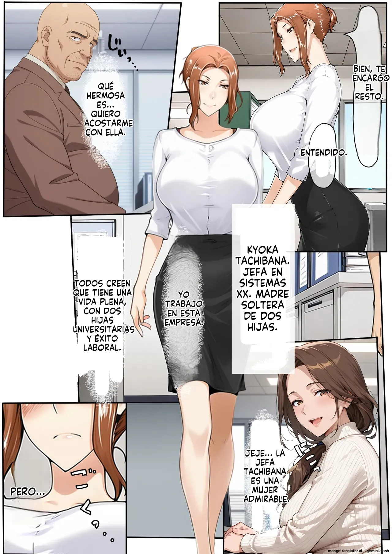 Tachibana-san ga Musume ni Kakurete Buka no Tyara Otoko 1 - Beronasu (Spanish) MTL 3eme image