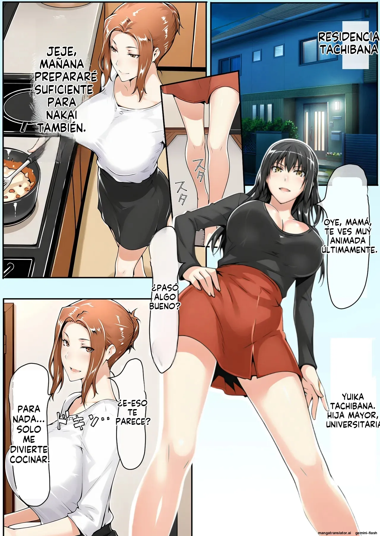 Tachibana-san ga Musume ni Kakurete Buka no Tyara Otoko 1 - Beronasu (Spanish) MTL 7eme image