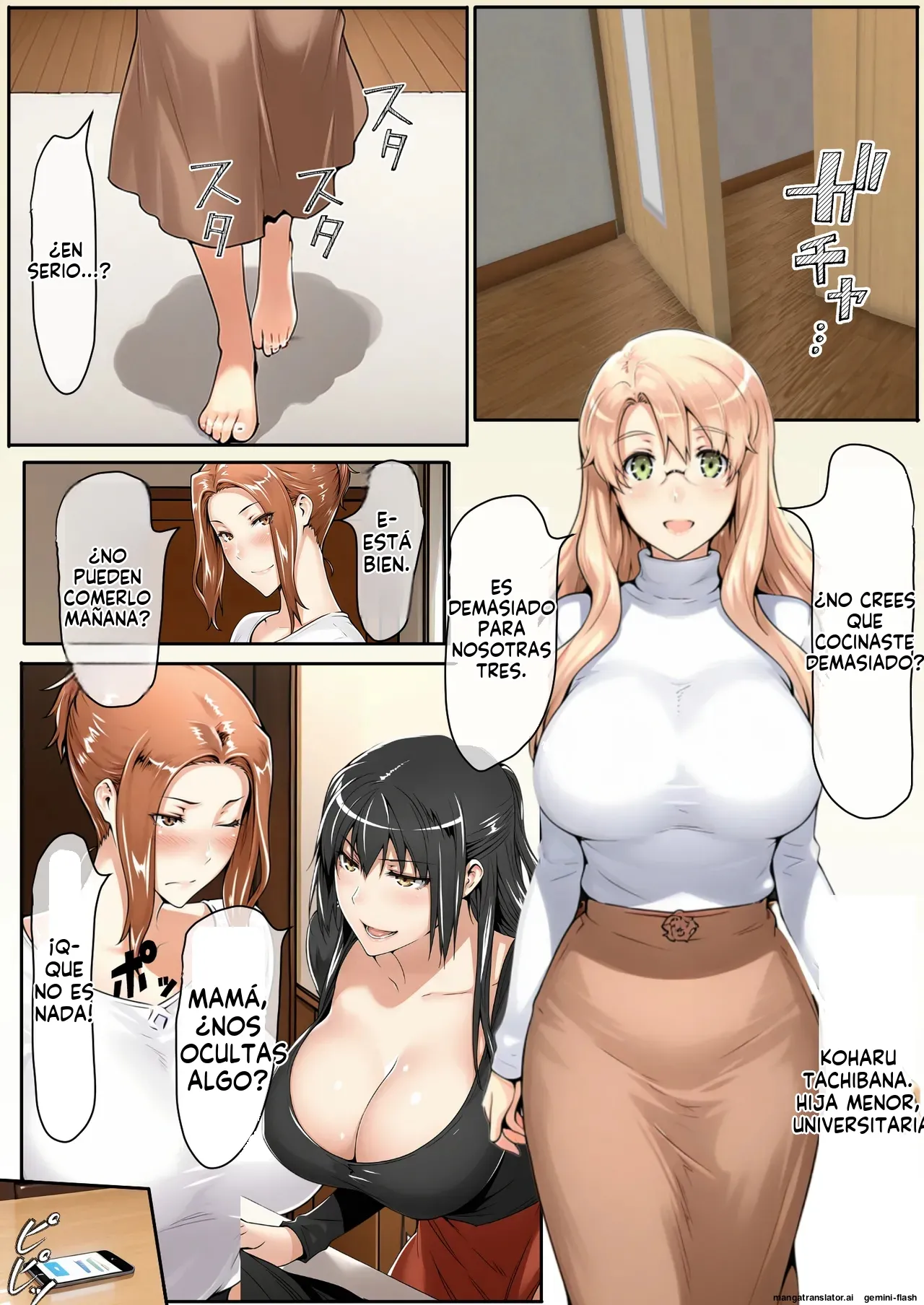 Tachibana-san ga Musume ni Kakurete Buka no Tyara Otoko 1 - Beronasu (Spanish) MTL 8eme image