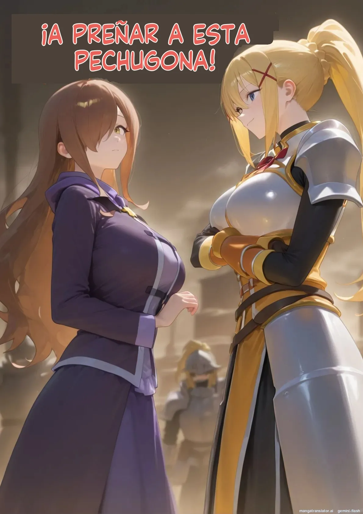 Kono Subarashii Harem ni Syukufuku o! - Daburu Kuriku (Spanish) MTL 22eme image